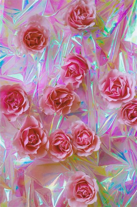Pin By Madeegaga On Save Holographic Wallpapers Pink Aesthetic