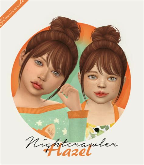 Nightcrawler Hazel Hair For Kids And Toddlers At Simiracle Lana Cc Finds