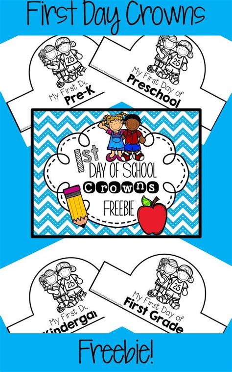 Deborah's deep passion for teaching and working with young i love your storytelling boxes and am excited to see what fun activities you have planned with them. First Day of School Crowns FREEBIE | Preschool first day ...