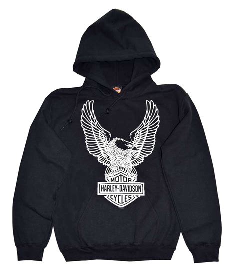 Harley men's hoodies and sweatshirts for your motorcycle riding and everyday fashion. Harley-Davidson Men's Pullover Hoodie Sweatshirt, Eagle ...