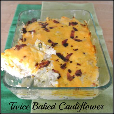 Twice Baked Cauliflower Recipe — Dishmaps