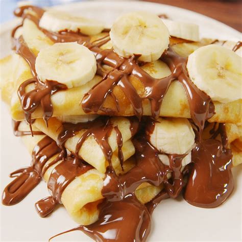 Chocolate Banana Crepes Trending Recipes With Videos