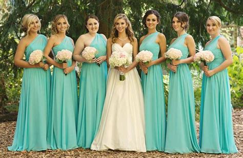 Long Bridesmaid Dress Tiffany Blue Bridesmaid Dress Cheap Bridesmaid
