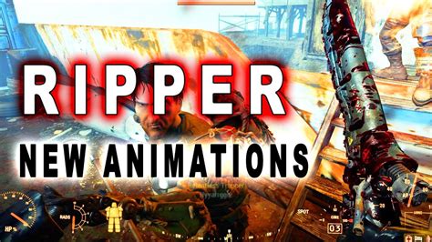 New Ripper 1st Person Attack Animations Fallout 4 Mod Youtube