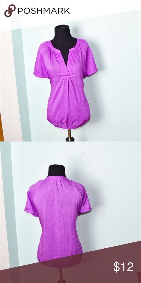 St Johns Bay Lilac Colored Blouse Lilac Color Clothes Design