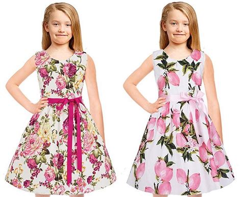 Girls Floral Casual Dresses As Low As 999 Money Saving Mom®