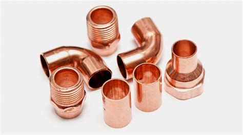 Copper Pipe And Fittings Including Capillary Compression Fittings