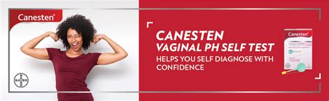 Canesten Vaginal Ph Self Test Helps To Diagnose Common Vaginal Infections Easy To Use Self