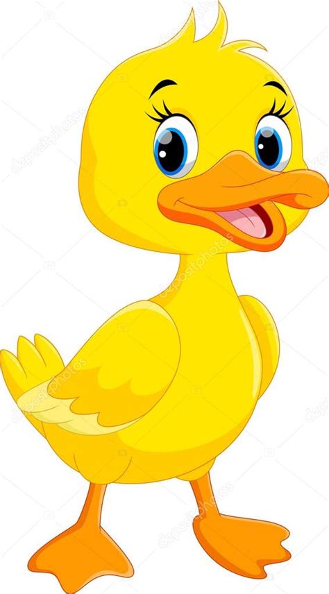 Cute Duck Cartoon — Stock Vector © Irwanjos2 103446430