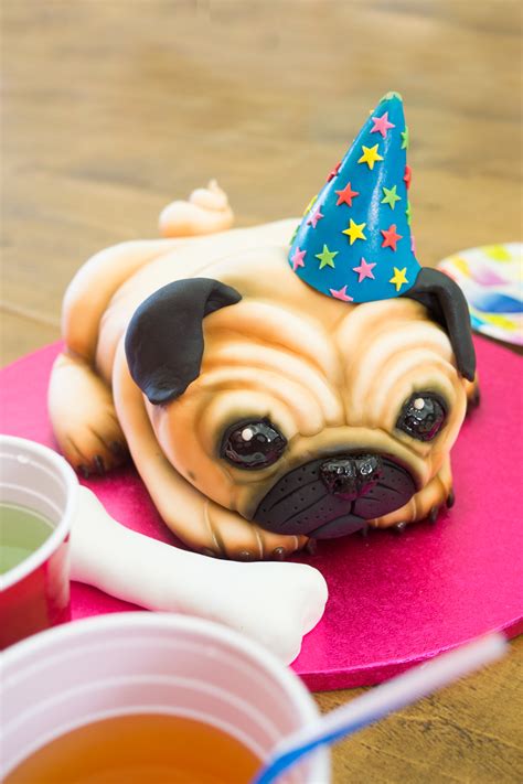 Pug Dog Cake - CakeFlix
