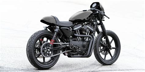 Harley Davidson Sportster With Cafe Racer Kit By Ryca Motors