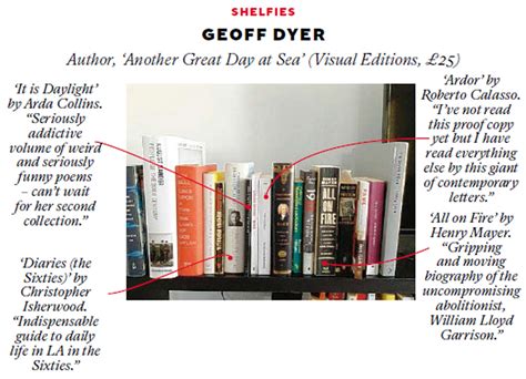 the saturday miscellany how to read someone dean whatmuff geoff dyer s bookshelf death to