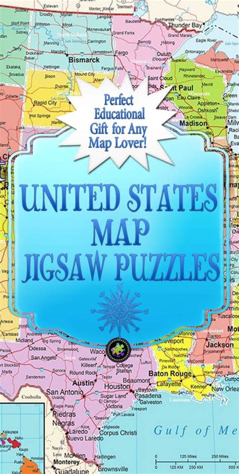 United States Map Jigsaw Puzzle Jigsaw Puzzles For Adults