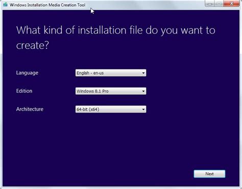 Windows Installation Media Creation Tool System Tools