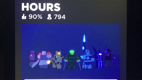 Roblox Hours All Classes Showcase Youtube