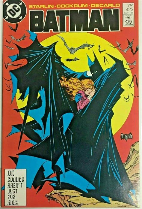 Batman423 Vfnm 1988 Classic Todd Mcfarlane Cover Dc Comics Comic