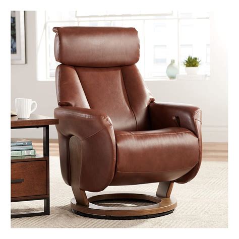 Augusta Brown Faux Leather 4 Way Modern Recliner Chair 64p65 Lamps