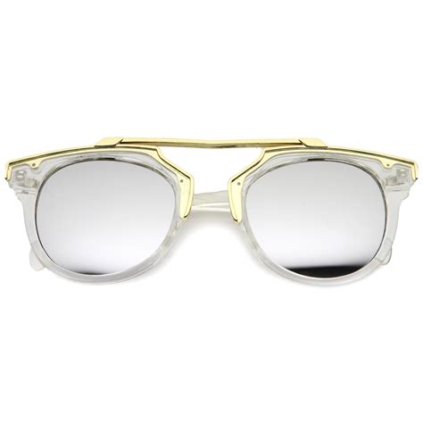 intricately design retro horn rim revo lens sunglasses zerouv