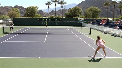 Camila Giorgi Practice 2017 Bnp Paribas Open Indian Wells Youtube Camila Giorgi Tennis