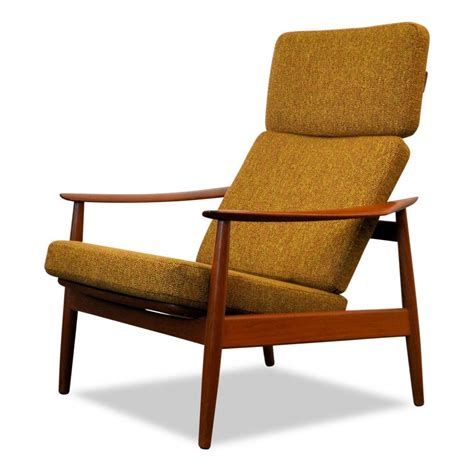 Danish Design Arne Vodder Fd 164 Teak Lounge Chair Teak Lounge Chair