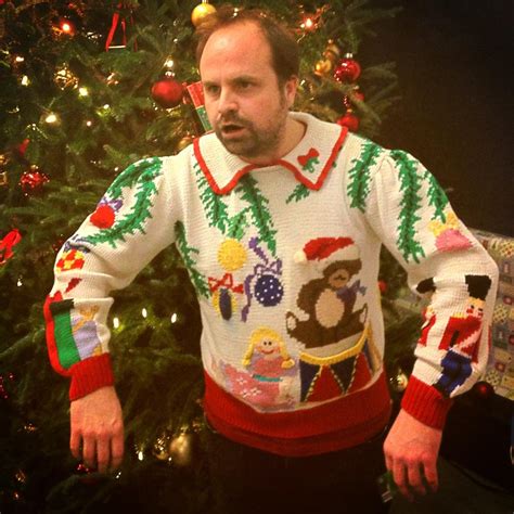We Had An Ugly Sweater Contest At Work Clear Winner Funny
