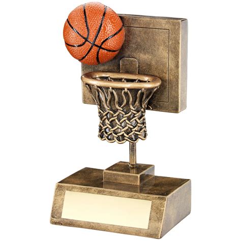 Resin Basketball Trophy Basketball Award Engraved Basketball Trophy