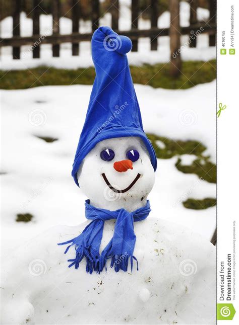Snowman Stock Image Image Of Lough Bavaria Decoration 40160755