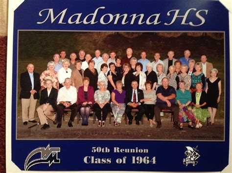 Class Of 1964 Celebrates 50th Reunion Madonna High School