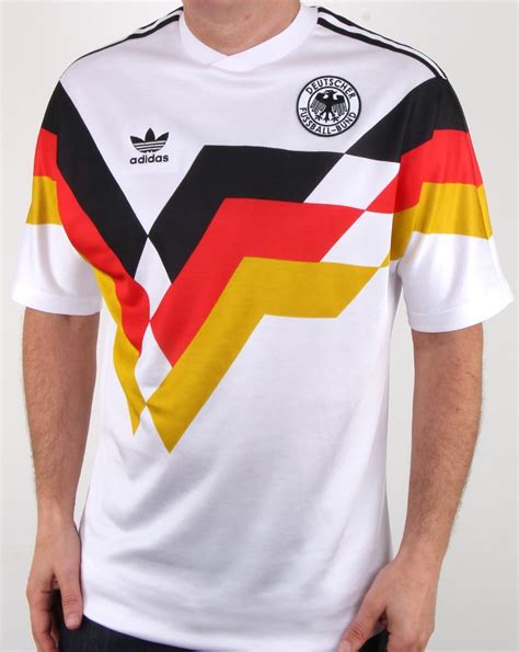 Adidas Originals Germany Jersey White Mens 1990 World Cup Winners
