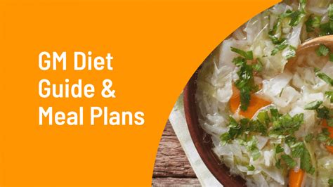 7 Day Gm Diet Meal Plan Pdf Menu And Alternatives Medmunch