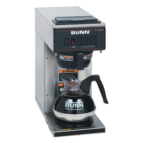Bunn Coffee Maker With 1 Lower Warmer 8 12l X 17 2332w X 17 516h