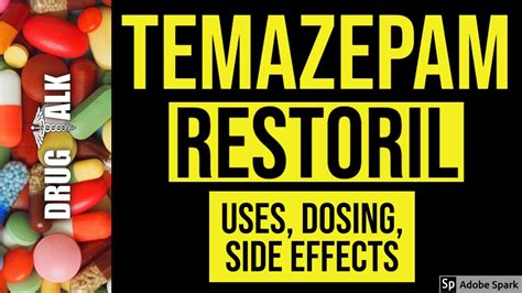 Temazepam (Restoril) - Uses, Dosing, Side Effects - YouTube