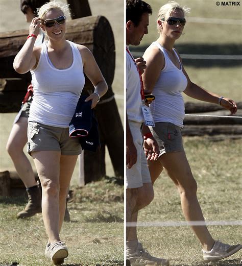 15 мая 1981, паддингтон, лондон, великобритания). Zara Phillips shows off her fuller figure as she prepares ...