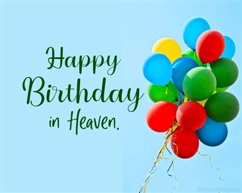 90 Happy Birthday In Heaven Heavenly Birthday Wishes 2023