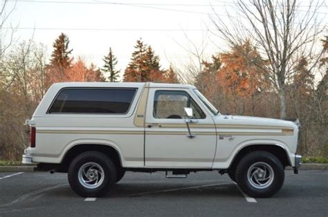 1980 Ford Bronco Xlt 4x4 Only Low Miles 42045 Miles Classic Ford