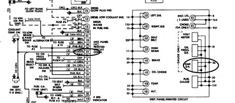 1975 Chevy K10 Wiring Diagrams