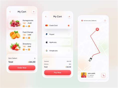 Delivery boy android app source code 4. Grocery Delivery App Design by Rakib Kowshar for UnoPie ...