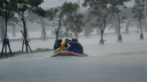 Typhoon Megi Unleashes Mudslides Kills 7 In Taiwan