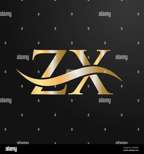 Letter Zx Logo Design Template Zx Z X Letter Logo Modern Flat Minimalist Business Company