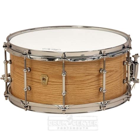 Ludwig Classic Maple Snare Drum 14x65 Satin Natural Oak Reverb