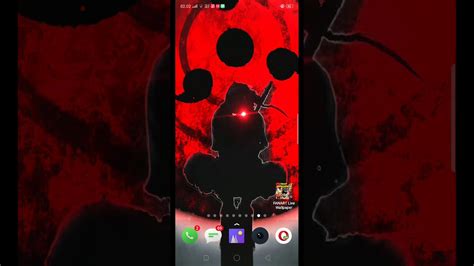 Uchiha Itachi Live Wallpaper For Android Youtube