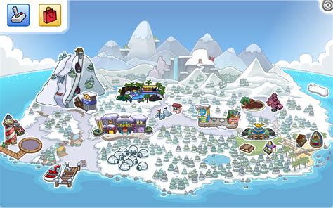 Mapa Super Club Penguin Wiki Fandom