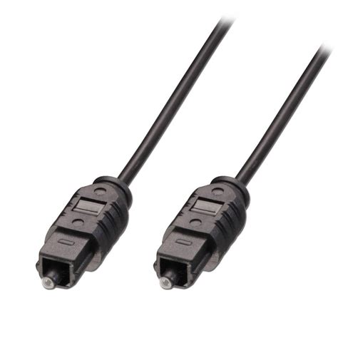 The optical spdif connector is usually protected by a cover, that must be removed when you want to install the optical fiber. 1m TosLink SPDIF Digital Optical Cable - from LINDY UK