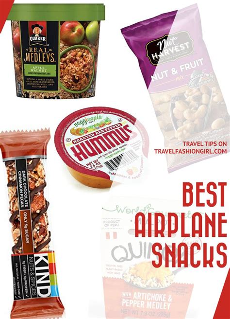 These Are The Best Airplane Snacks To Pack For Long Flights Snacks
