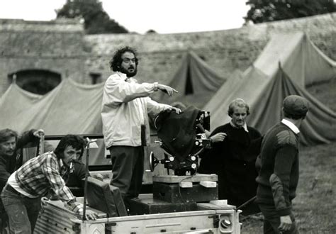 Stanley Kubrick Filming Barry Lyndon Still Photographer Keith Hamshere Stanley Kubrick