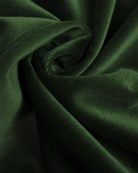 Green Velvet Material Cotton Velvet Velvet Fabric Green Colour