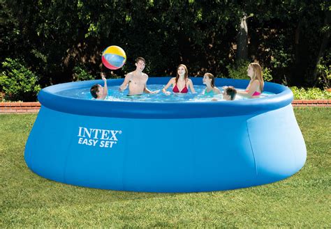 Intex Easy Set 15ft X 4ft Inflatable Above Ground Swimming Pool