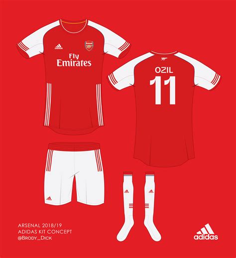 Arsenal X Adidas Kit Concept