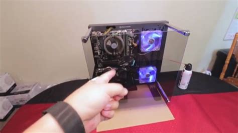 Thermaltake Core P3 Computer Case Build Review Most Beautiful Case