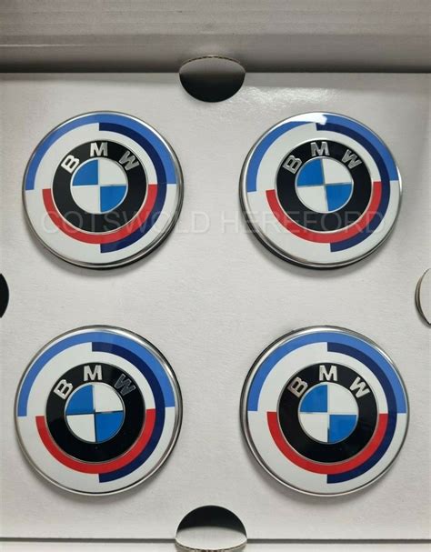 Genuine Bmw Heritage 50 Year Wheel Centre Caps Set G20 G22 G30 G05